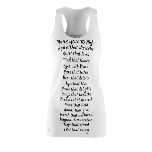 Dress "Thank You to My Body"