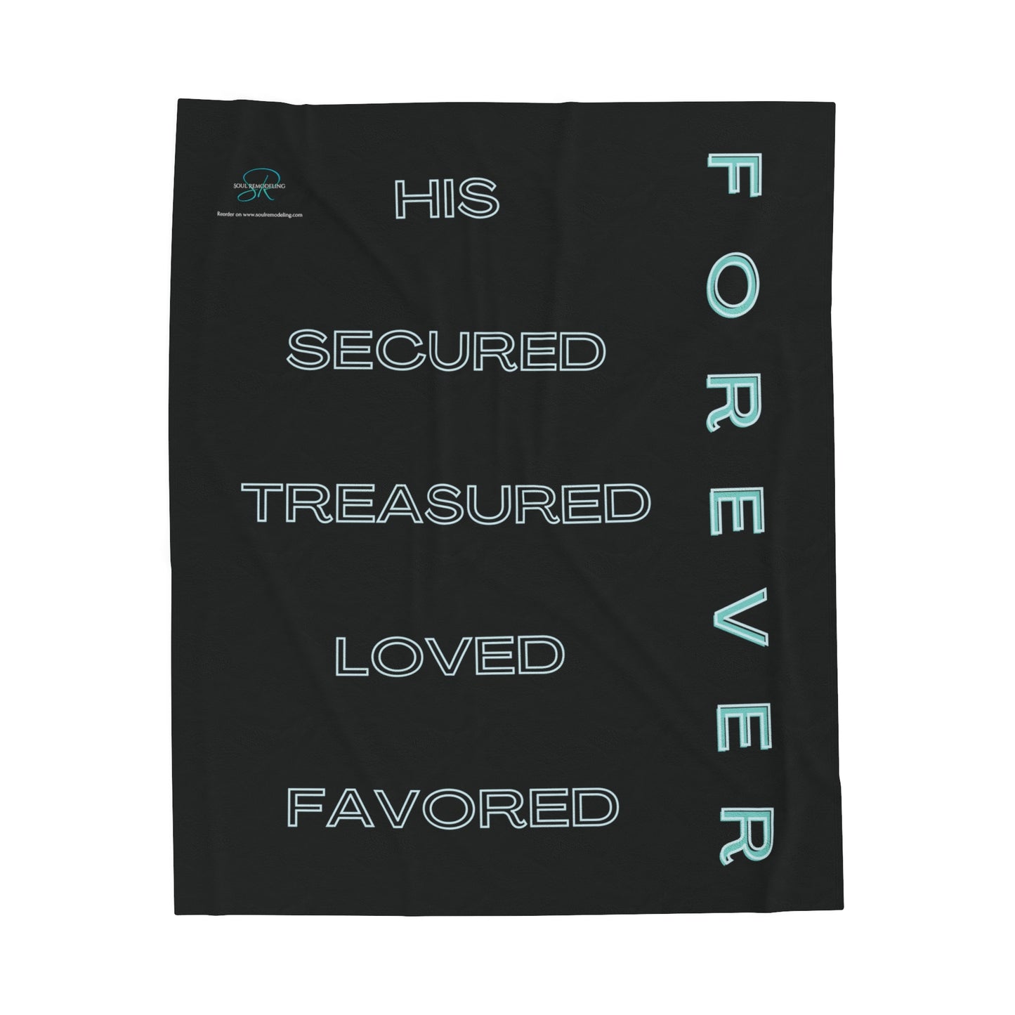 "His Forever" Velveteen Blanket