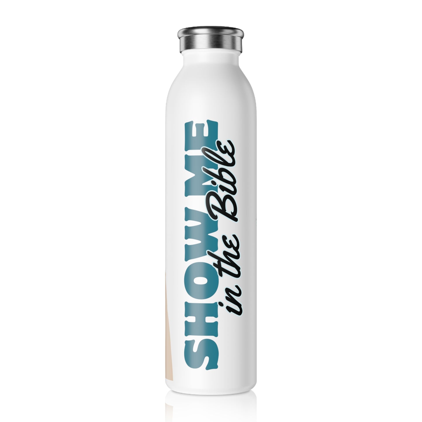 Show Me in the Bible Water Bottle (hers)