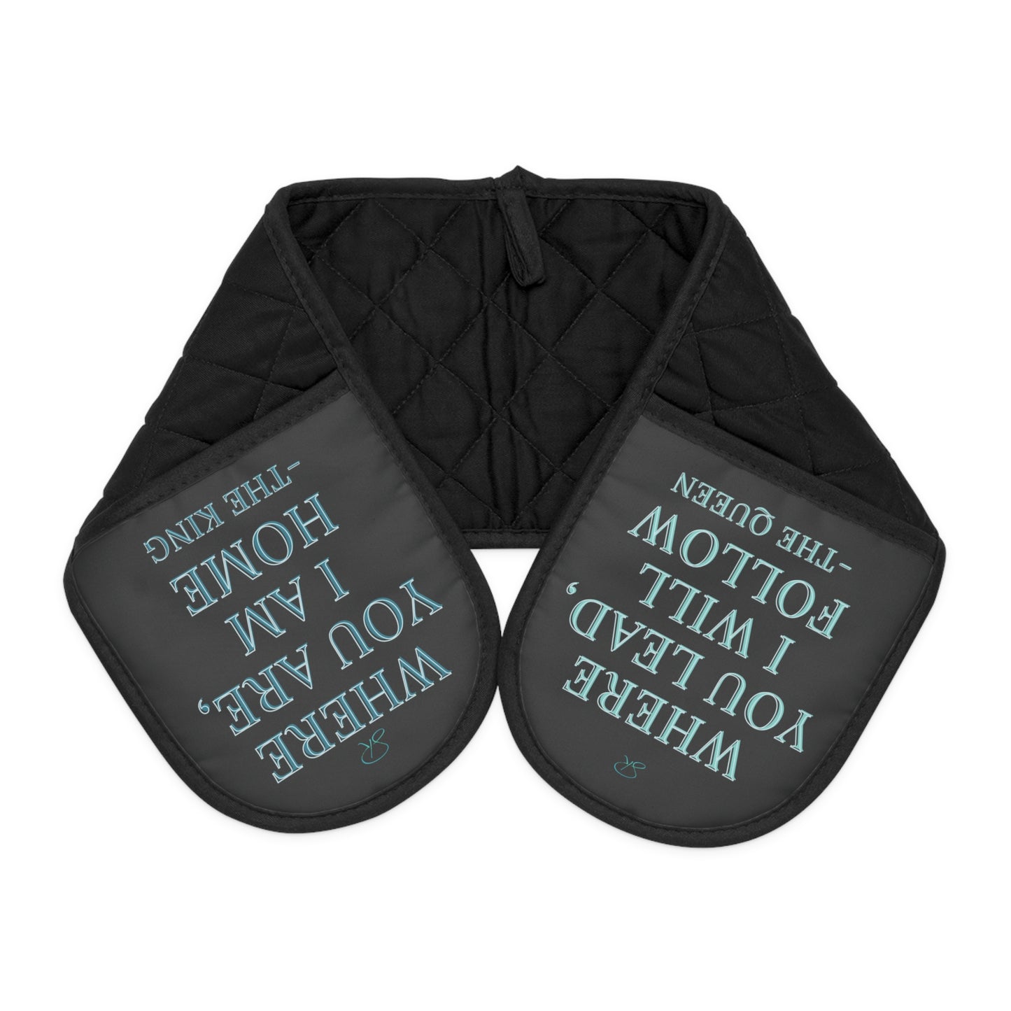 "Lead Our Home" Oven Mitts