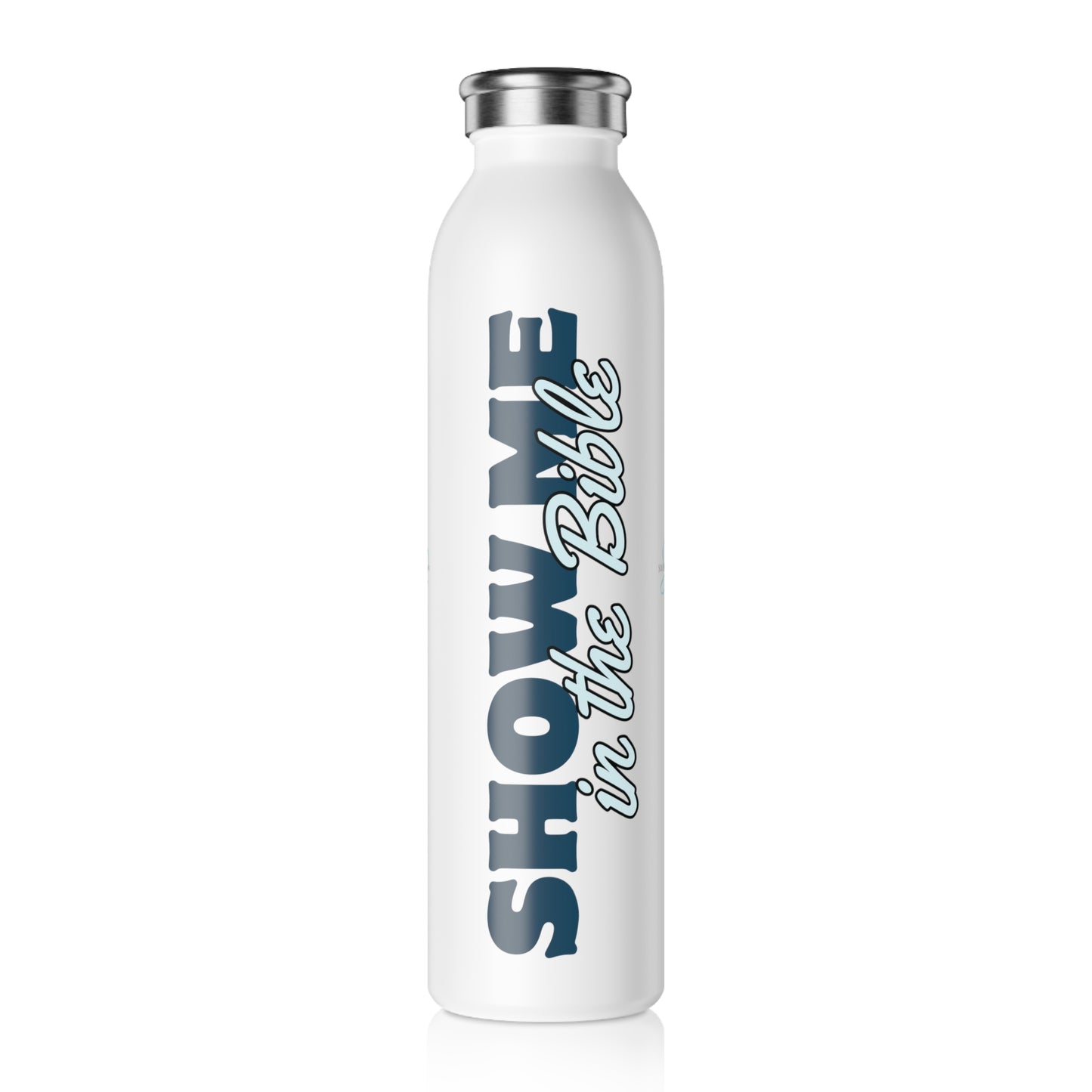 Show Me in the Bible Water Bottle (his)