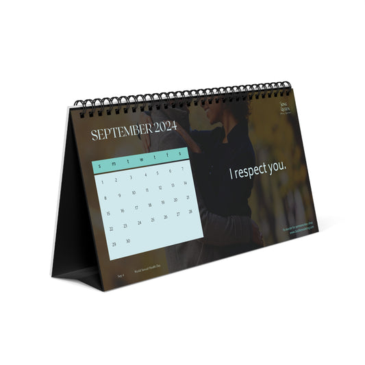"I Respect You" Desk Calendar 2024