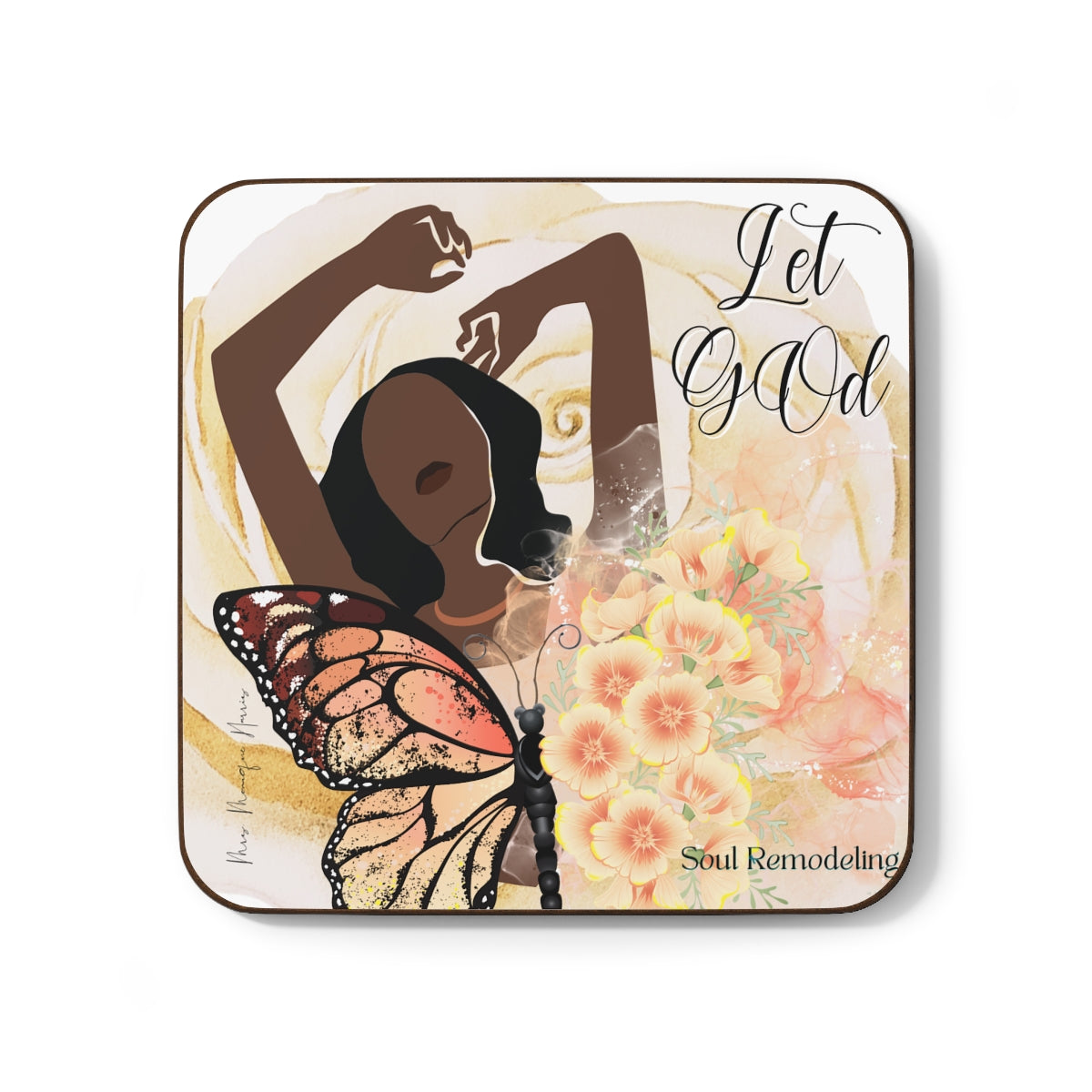 "Let GOd" Affirmation Coaster