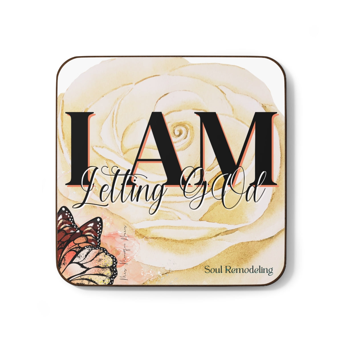 "I Am Letting GOd" Affirmation Coaster