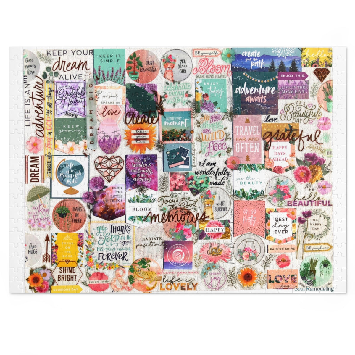 "Keep Your Dream Alive" Intention Board™️ Puzzle (110, 252, 500-Piece)