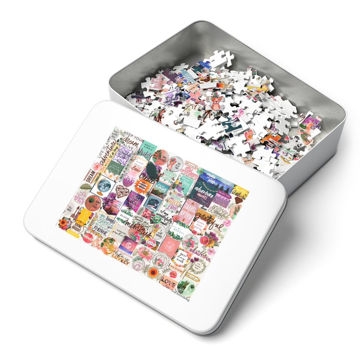 "Keep Your Dream Alive" Intention Board™️ Puzzle (110, 252, 500-Piece)